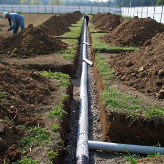 Подготовка траншей